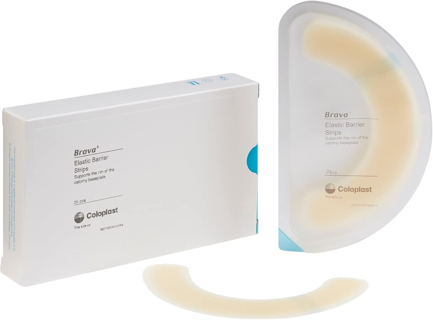 Coloplast Corp Brava Elastic Barrier Strips, Coi120700, 1 Pound