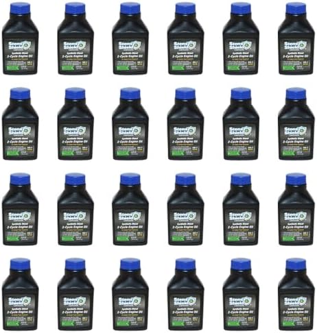Fits Case of 24 2-Cycle Engine Oil 2.6 oz. Bottles 50:1 Synthetic Blend Mix
