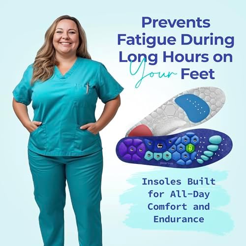 Akusoli Velumi Insoles for Woman, Shoe Insert S/M Women 5–10 Men 5.5–8 | Magnetic High Arch Support Inserts for Flat Feet