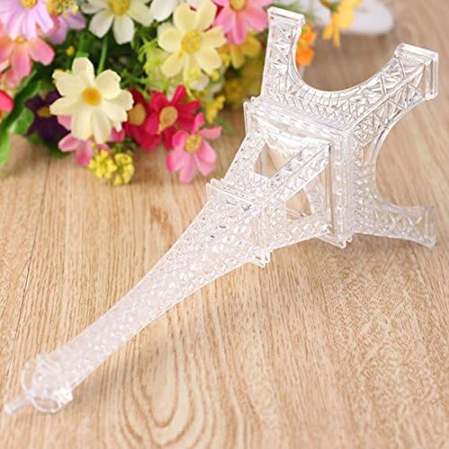 GARASANI 10" Colorful Eiffel Tower Lighting Desk Bedroom Decoration LED Lamp (10 Inch)