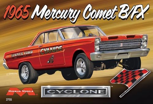Moebius 1/25 1965 Mercury Comet B/FX Plastic Model MOE2755 (Automotive)