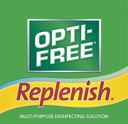 OPTI-FREE Replenish Multi-Purpose Contact Lens Solution, 10 Fl Oz