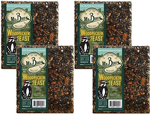 12-Pack of Mr. Bird Woodpecker Feast Large Wild Bird Seed Block 1 lb. 12 oz.
