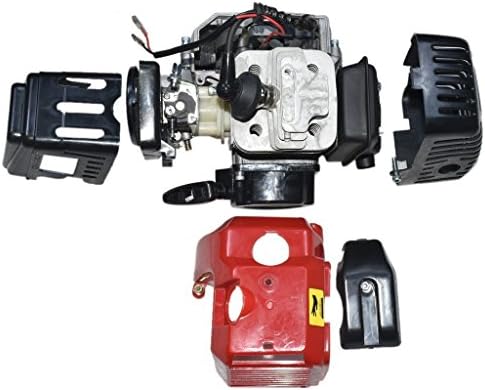 49cc 2-Stroke Engine Motor 17T T8F Gear Box Clutch Drum Bell Housing for 47cc 49cc Mini ATV Quad Pocket Dirt Bike