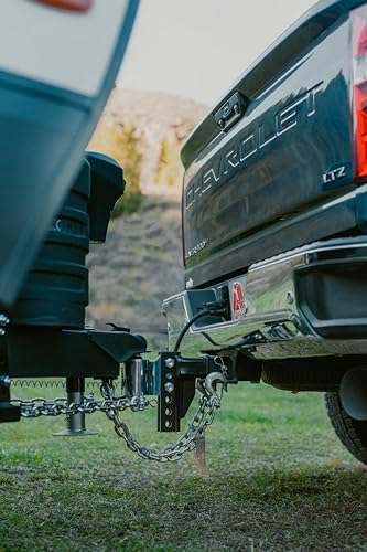 Andersen Hitches Weight Distribution Hitch 2 Inch Shank 4 Inch Drop 2-5/16 Inch Ball 14K GTWR 7/8 Inch Brackets Anti-Sway