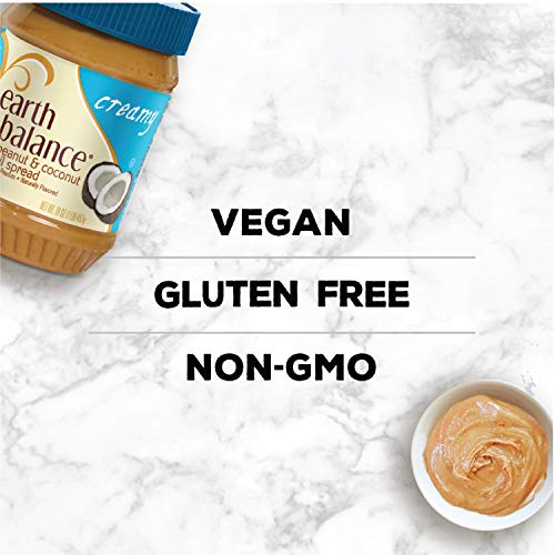 Earth Balance Creamy Peanut and Coconut Oil Spread, 16 oz.