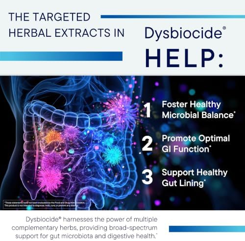 Biotics Research Dysbiocide Synergistic Botanical Blend Supports Normal Gut Health for Women & Men - Digestive Health Supplement - Supports Balanced