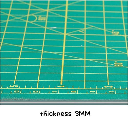 ZERRO Self Healing Cutting Mat 24" x 36", Double Sided & Non-Slip | Professional 5-Ply Rotary Mat for Scrapbooking, Fabric, Quilting, Sewing, Crafts (A1)