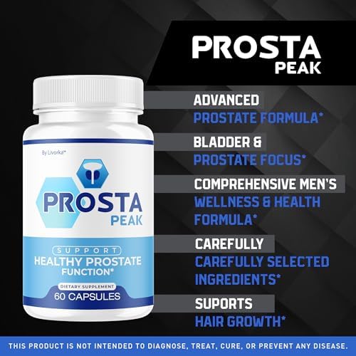 (2 Pack) Prosta Peak Capsules - Official ProstaPeak Support Supplement Pills For Men - Maximum Strenght