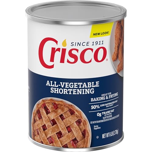 Crisco All-Vegetable Shortening, 454g/1lb.