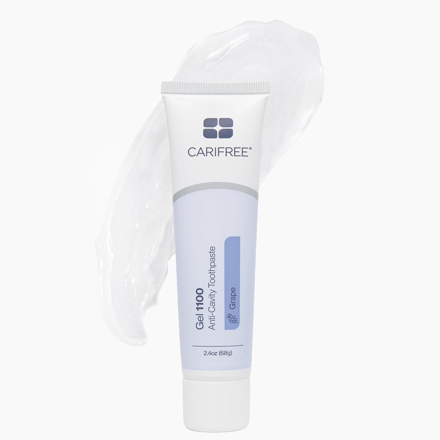 CariFree Gel 1100 (Mint) Anti-Cavity Fluoride Toothpaste with Nano Hydroxyapatite, Cavity Prevention and Enamel Protection, Dentist Recommended for Kids and Adults, 2.40 oz. | Anti-cavity pH neutralizing gel; enamel protection & remineralization; dentist…