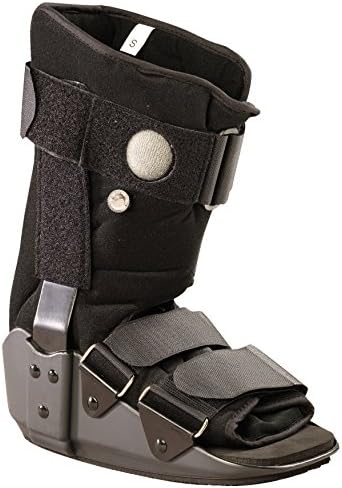 OTC Walker Boot Delux Short Low Top Leg Cast, Black, X-Small