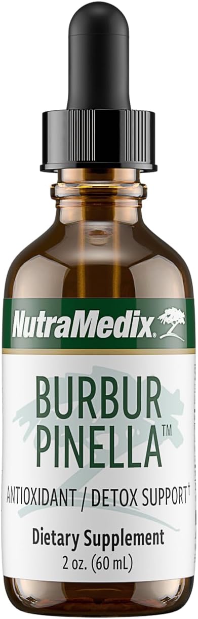 NutraMedix Burbur-Pinella Brain Health Supplements for Adults - Combat Brain Fog & Promote Nerve Support - Aid A Healthy Full Body Detox Cleanse