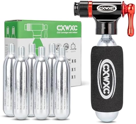 CO2 Inflator Kit with 16g/ 25g CO2 Cartridges