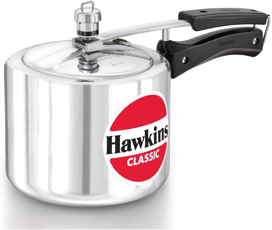 Hawkins Classic Aluminum 6.5 Litre Pressure Cooker