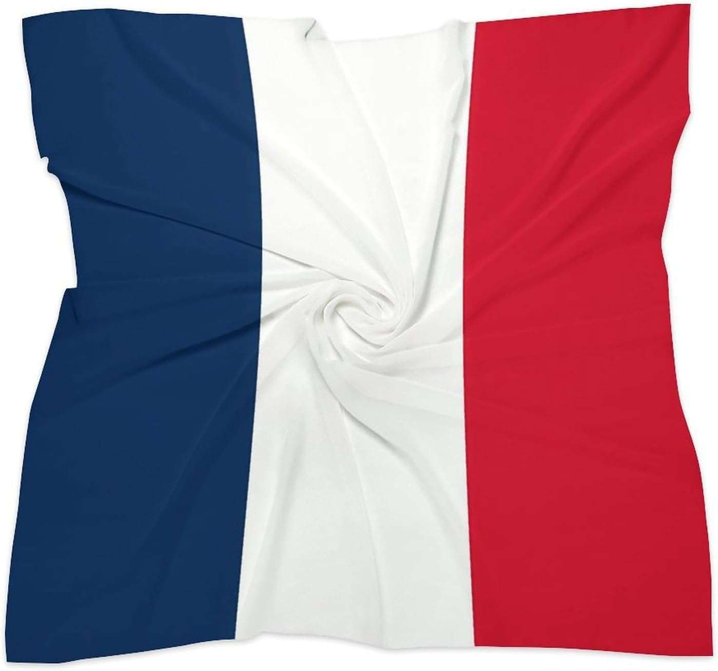 Flag Silk Scarf Head Hair Wraps Bandana Square Satin Head Scarf For Women