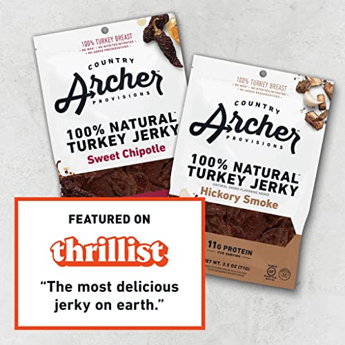 Archer Hickory Smoke Turkey Jerky, 2.5 OZ