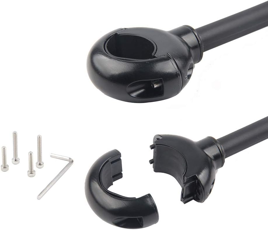 Bike Mirror Rotatable And Adjustable Wide Angle Rear View Shockproof Convex Mirror Universal For Bike Bicycle