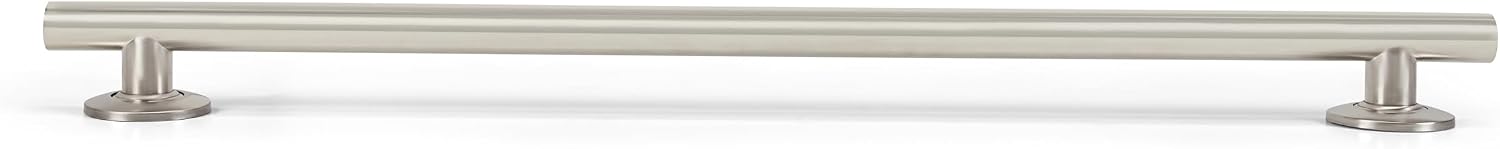 Seachrome 18-inch Coronado Designer Straight Bathroom Shower Grab Bar, Satin Stainless Steel, Brushed Nickel