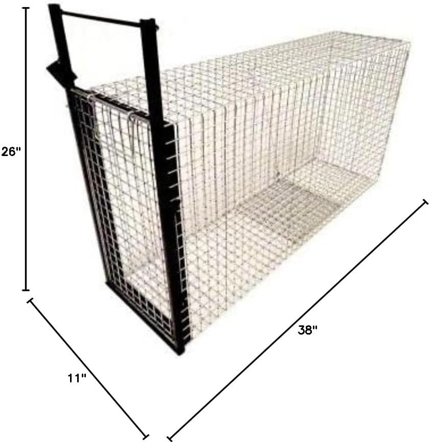 Tomahawk Model BC200-36x10x19 - Bobcat Trap with Gravity Operated Trap Door