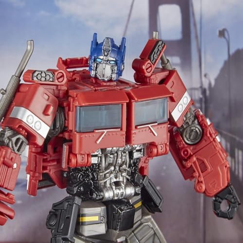Transformers Toys Studio Series 38 Voyager Class Bumblebee Movie Optimus Prime Action Figure - Ages 8 and Up