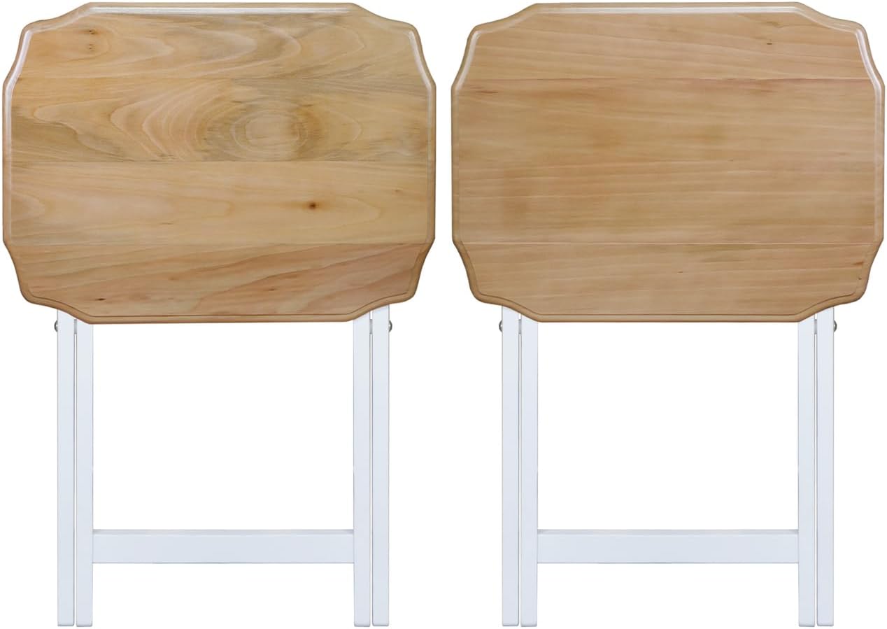 Casual Home 5 Piece Tray Table Set, Espresso