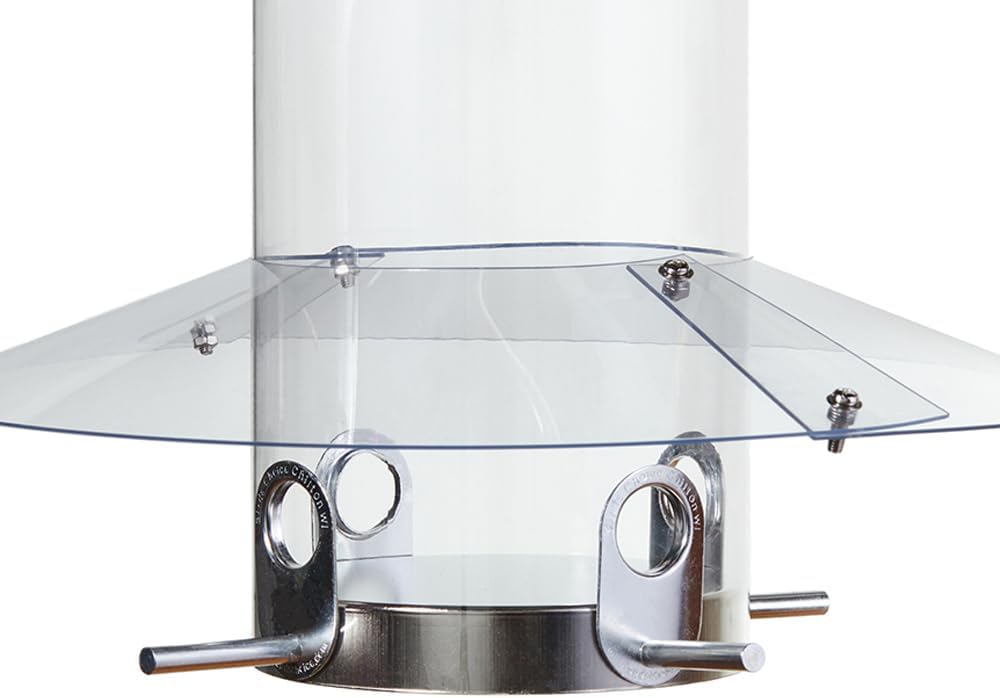 Birds Choice Classic Hanging Bird Feeder with Weatherguard Baffle | Squirrel Proof Bird Feeder for Cardinals, Chickadees