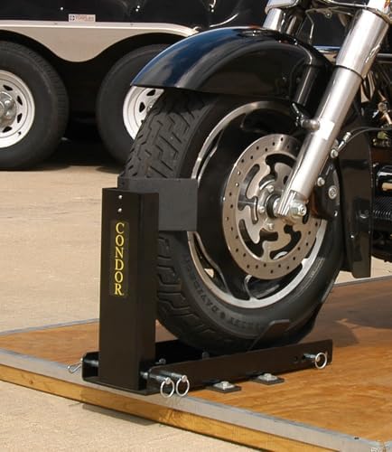 Condor Motorcycle Trailer-Only Chock/Simple Chock for Wheel Chock or Trailer Stand (SC-2000)