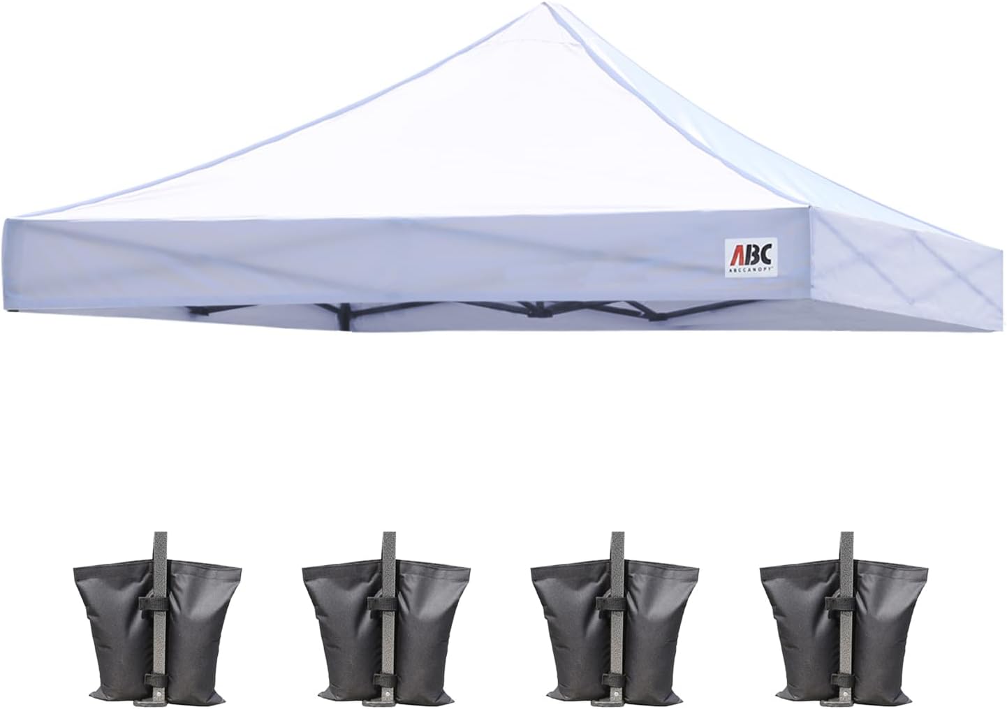 ABCCANOPY Replacement Canopy Top for Pop Up Canopy Tent 10x10 White