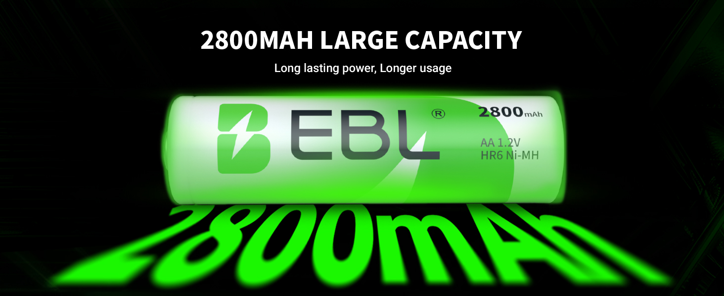 ebl aa rechargeable batteries