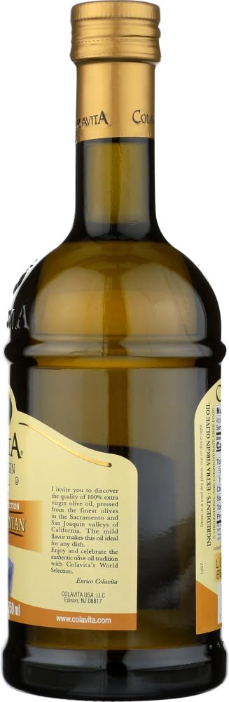 Colavita 100% Greek Extra Virgin Olive Oil, 25.5-Ounce