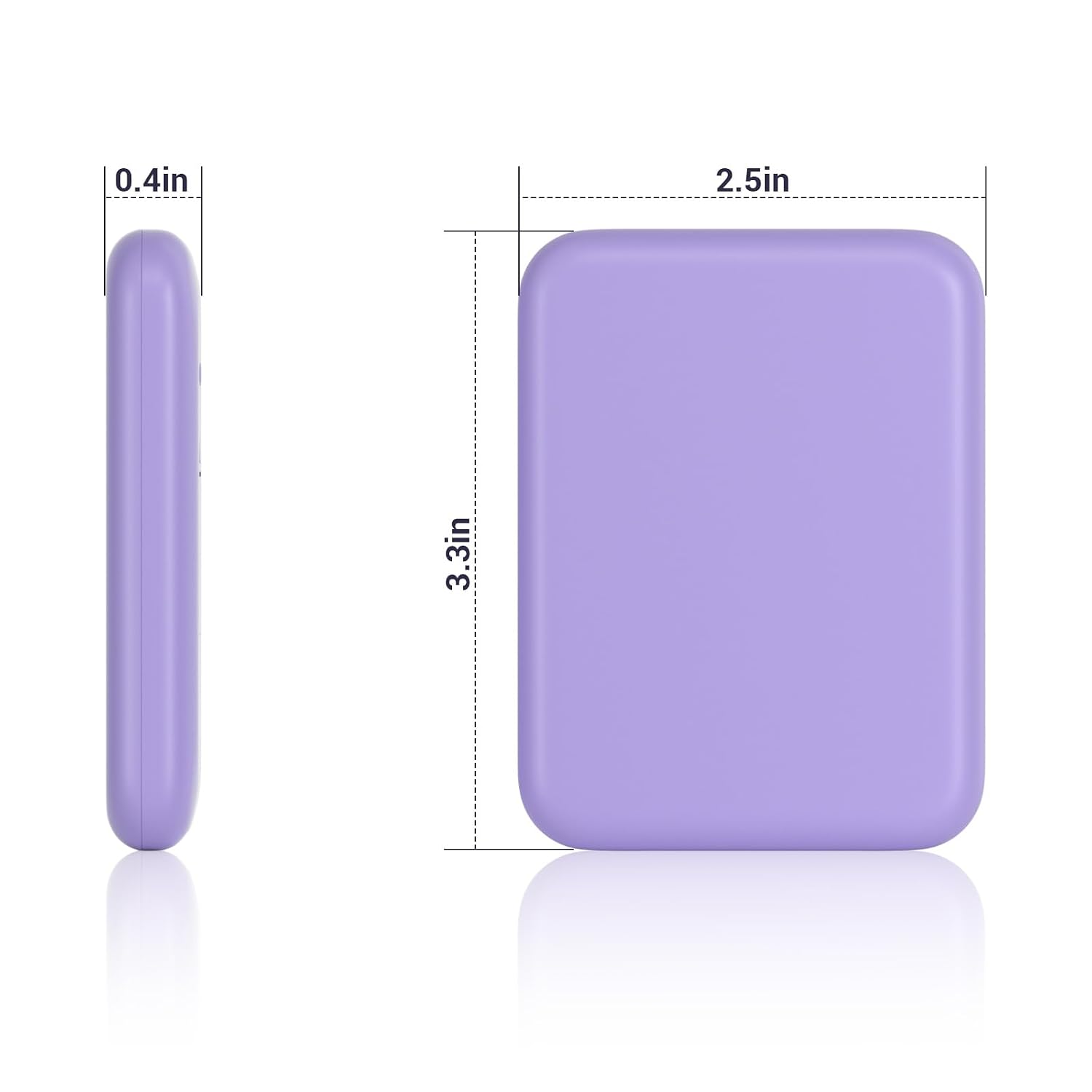 Kintion Pocket Mirror, 1X/3X Magnification LED Compact Travel Makeup Mirror with Light for Purse, 2-Sided, Portable, Folding, Handheld
