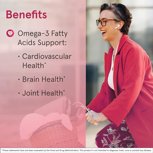 Jarrow Formulas EPA-DHA Balance, 1,200 mg Omega-3 Fatty Acids for Cardiovascular Support, 240 Softgels, 120 Day Supply