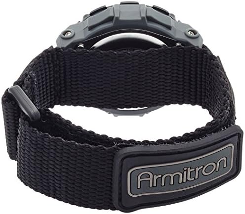 Armitron Sport Unisex Digital Chronograph Nylon Strap Watch