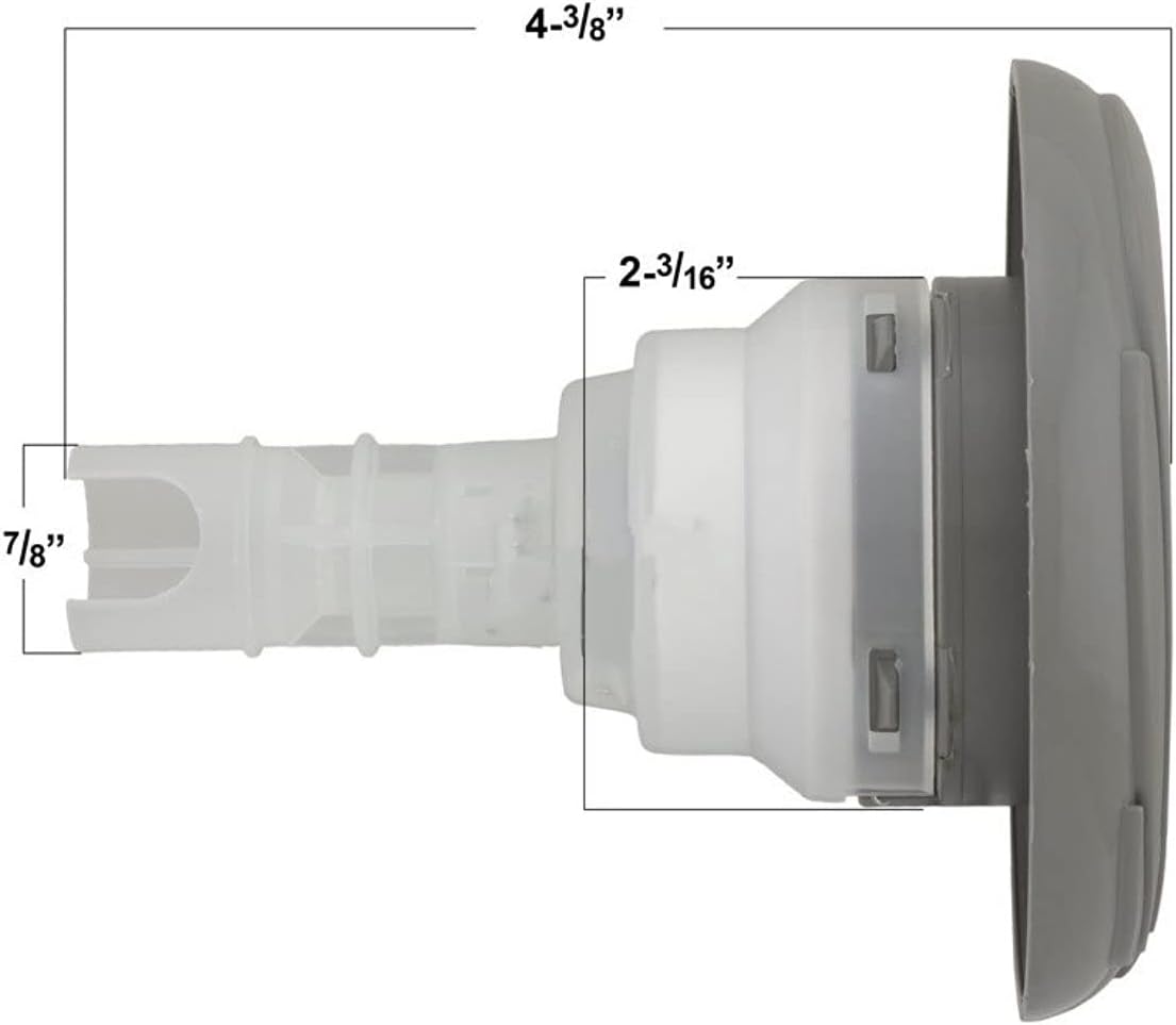 Hot Tub Classic Parts Spa Poly Storm Roto Swoosh Jet Insert Compatible with Most Coleman Spas 107109