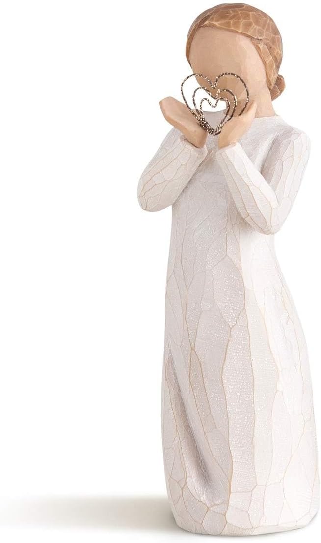 Willow Tree Lots of Love, Sculpted Hand-Painted Figure | Cast from a Susan Lordi Original Carving, Heartfelt Gift Expressing Love and Warmth, Display on Shelf, Table or Mantel