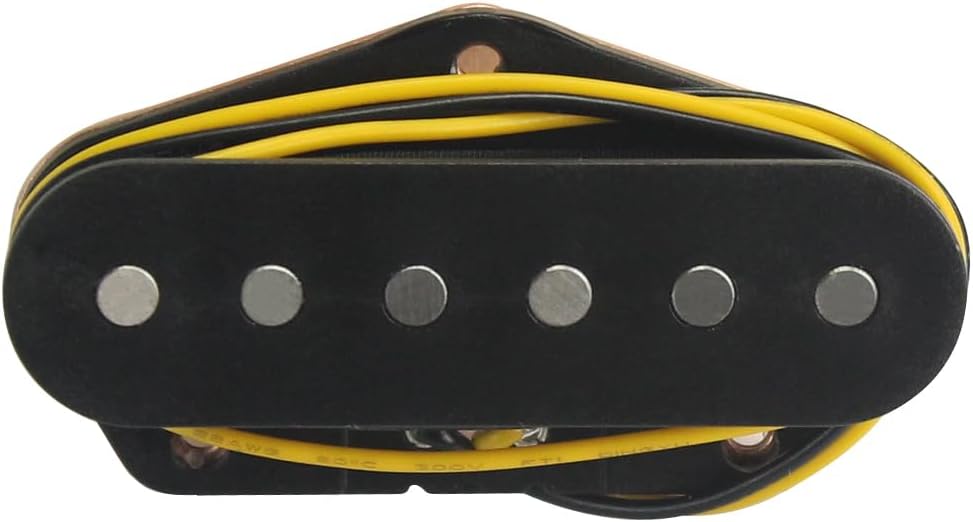 FLEOR Alnico 5 Guitar Pickups - TL Bridge & Neck Pickup (Chrome) for TL Style Guitar