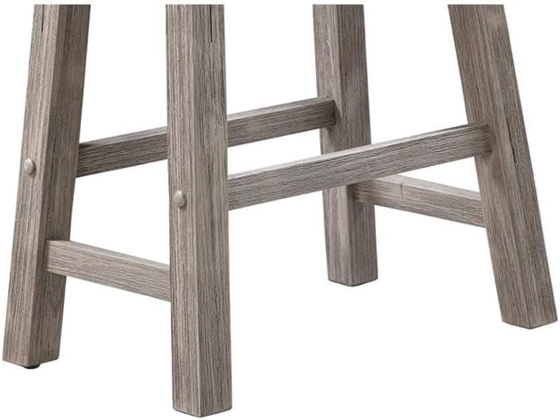 Boraam Sonoma Saddle Stool, Chestnut
