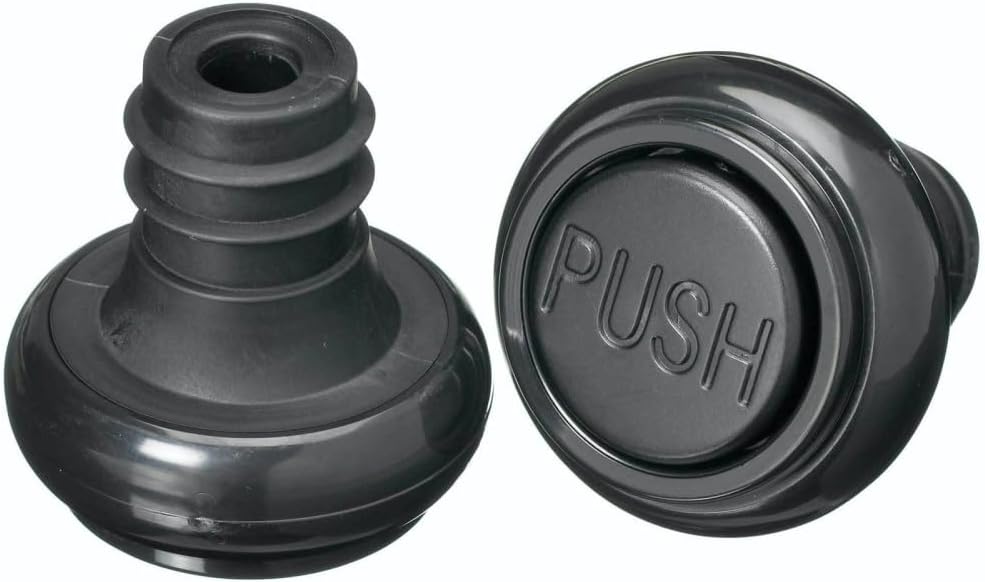 BarCraft Wine Vacuum Pump and Bottle Stoppers Set in Gift Box, 3 Pieces