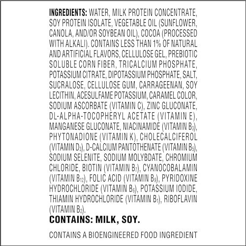 Atkins Creamy Chocolate Meal Size Protein Shake, 23g Protein, Low Glycemic, 4g Net Carb, 1g Sugar, Keto Friendly, 12 Count
