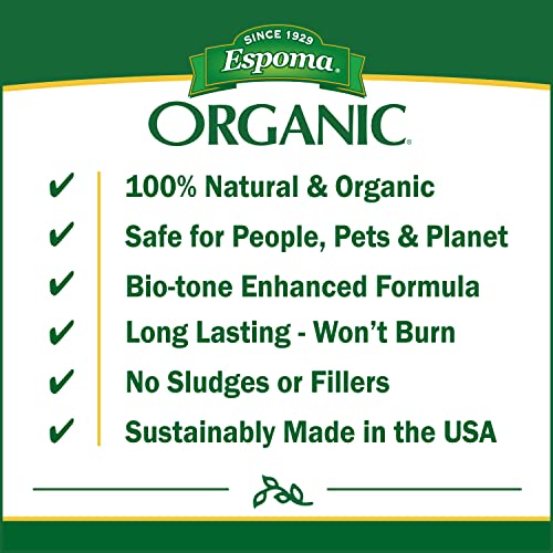 Espoma EOLF28 Organic All Season Lawn Food, 28-Pound