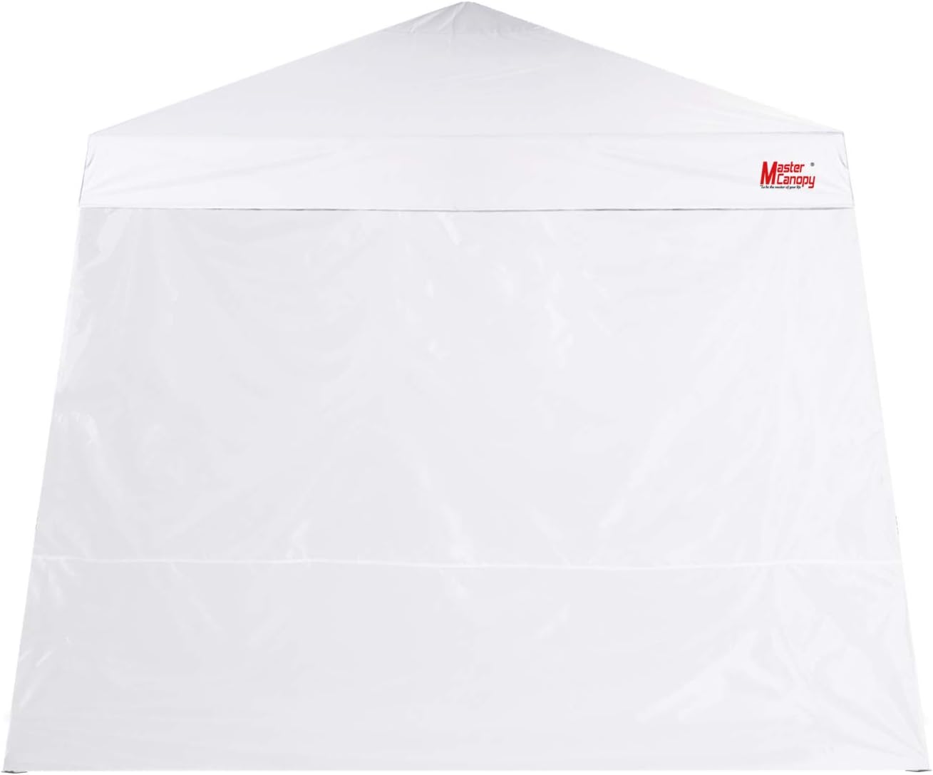 MASTERCANOPY SunWall Canopy Sidewall for 10x10 Slant Leg Canopy Tent, 1 Pack Sidewall Only (Black) | Waterproof UV‑blocking Durable Slant Leg SunWall Adds Shade and Blocks Wind for Canopies, Gazebos