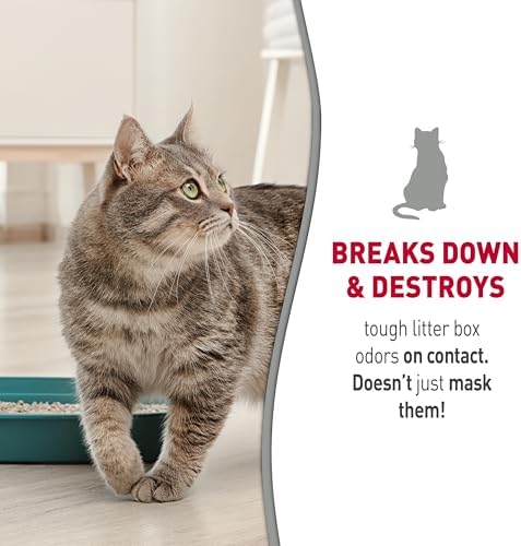 Nature's Miracle Cat Litter Box Cleaner Foam, 17.5 oz (4 Pack)