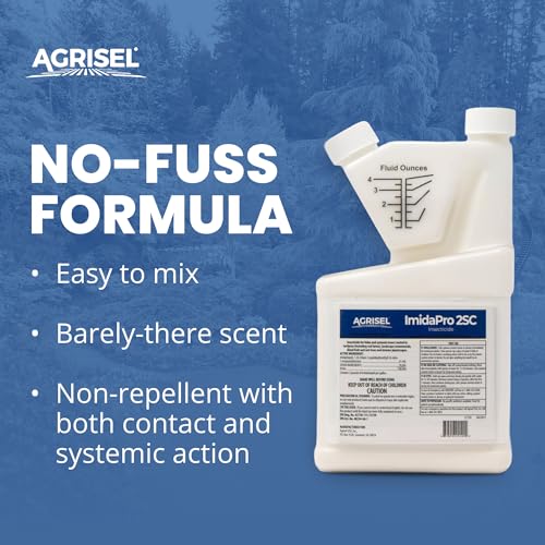 Agrisel ImidaPro 2SC/Midash 2SC Insect & Pest Control, 32 Ounces | Outdoor Use Only, Broad Spectrum, Residential & Commercial, Effective Against 100+ Pests