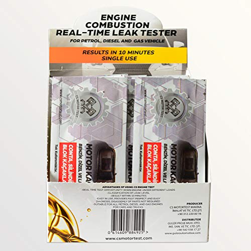 CS Engine Combustion REAL-TIME Leak Tester - Cylinder Head Gasket CO2 Head Tester - Test While Driving - Petrol Diesel Gas - Engine Under Load Head