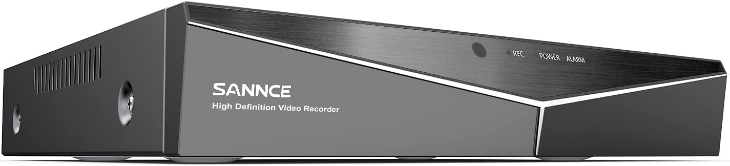 SANNCE 16CH 1080P DVR Recorder with Email Alert and Motion Detect Function, 1080P HDMI Ouput, NO HDD and Camera Included