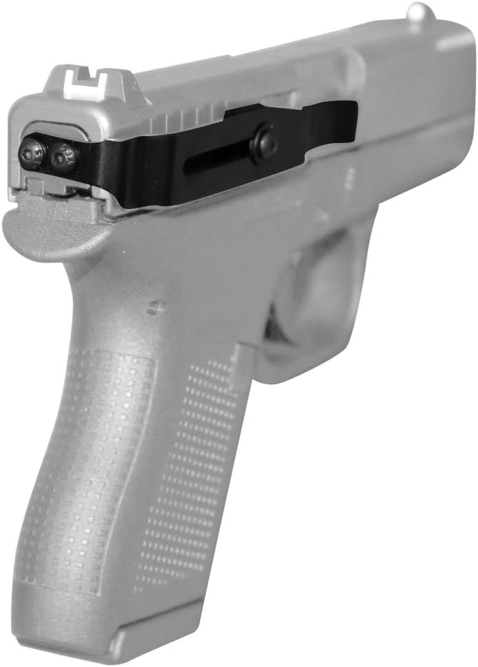 ClipDraw Gun Clip, Low Profile Slim Concealed Carry Easy Install American Made