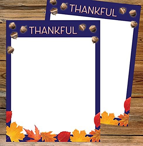Great Papers! Thankful Holiday Stationery Letterhead, 8.5" x 11", 50 count (2021119)