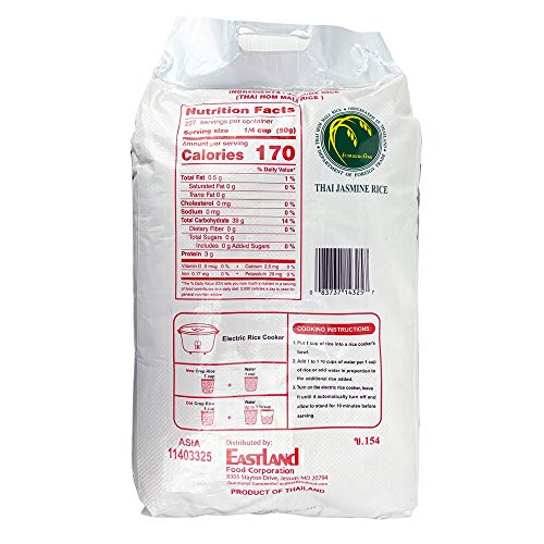 Asian Best Jasmine Rice, 25 Pound