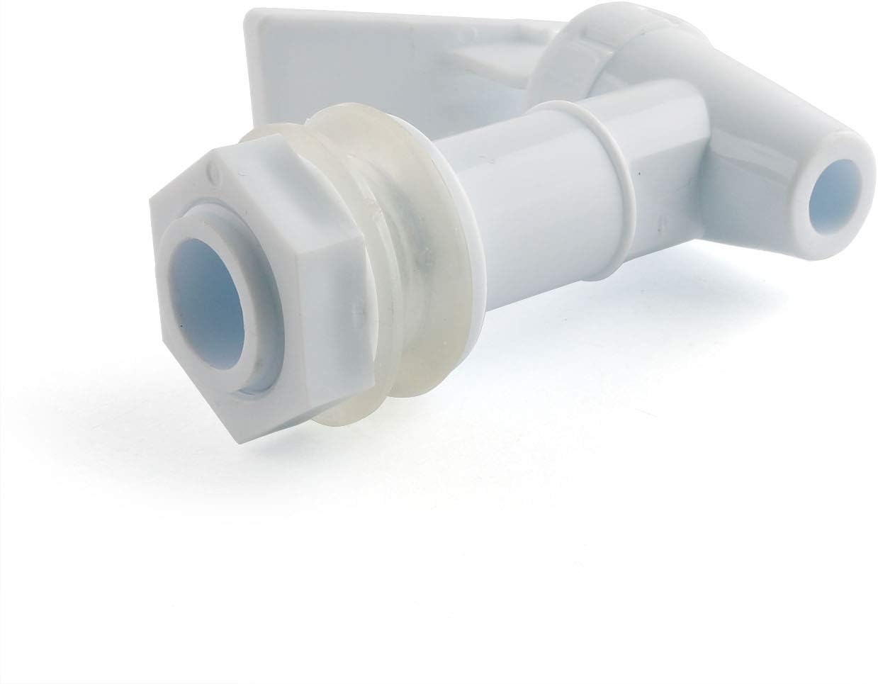 E-outstanding Water Tap 2PCS BPA Free Replacement Cooler Faucets Water Jug Ceramic Crock Spigot Spout Dispenser Valve White